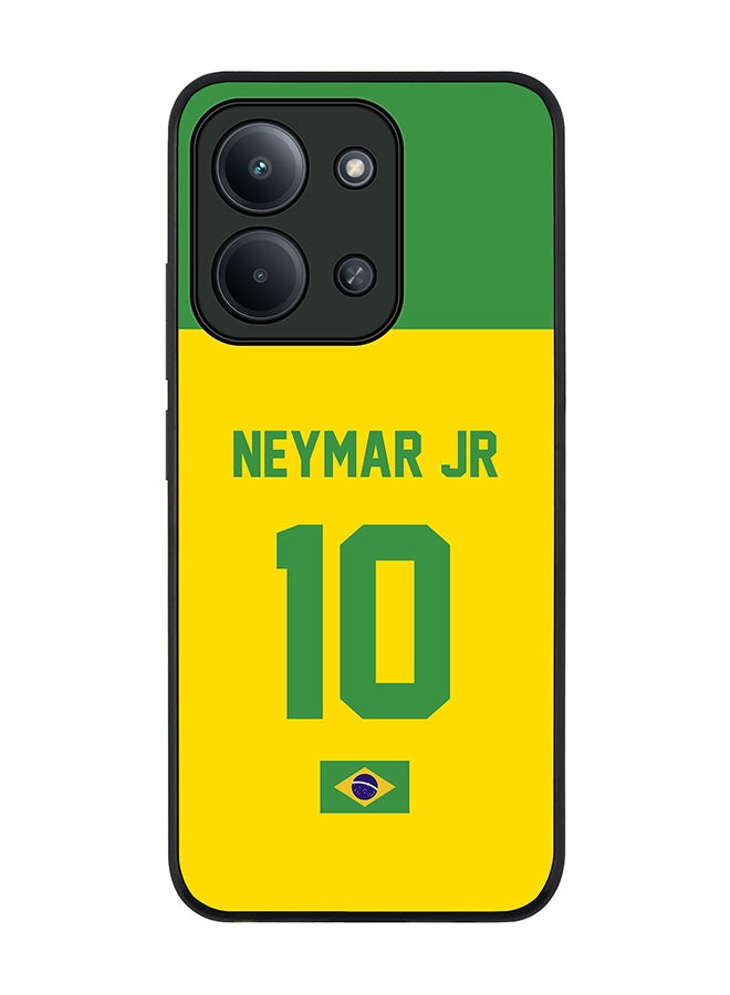 For Xiaomi Poco C85 4G Case,Slim fit Camera Protection, Shockproof Thin Phone cover  - Football - Brazil,  Neymar Jr